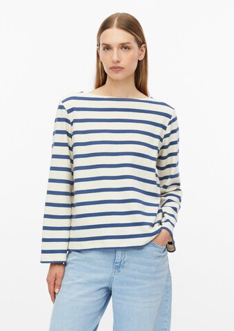 Sweat-shirt s.Oliver en blanc : devant