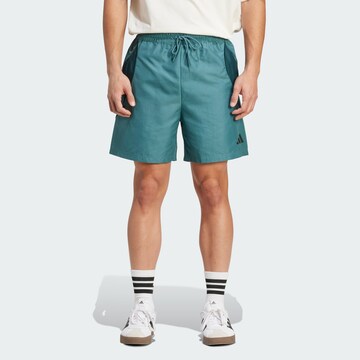 ADIDAS SPORTSWEAR Regular Sports trousers 'Stadium' in Green: front