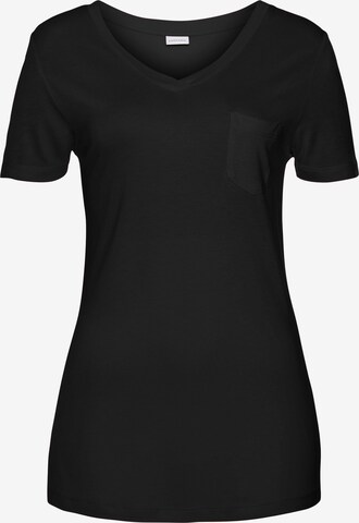 T-shirt LASCANA en noir : devant