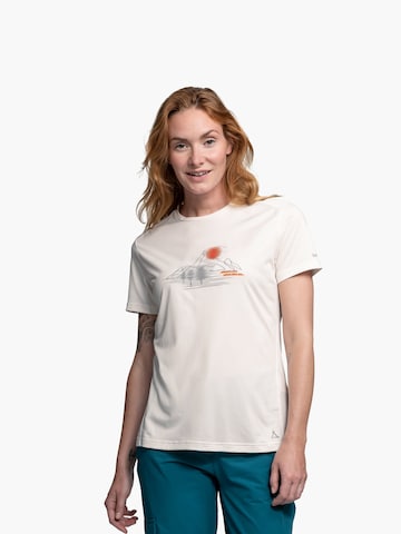 Schöffel Koszulka funkcyjna 'Circ Sulten' w kolorze beżowy: przód