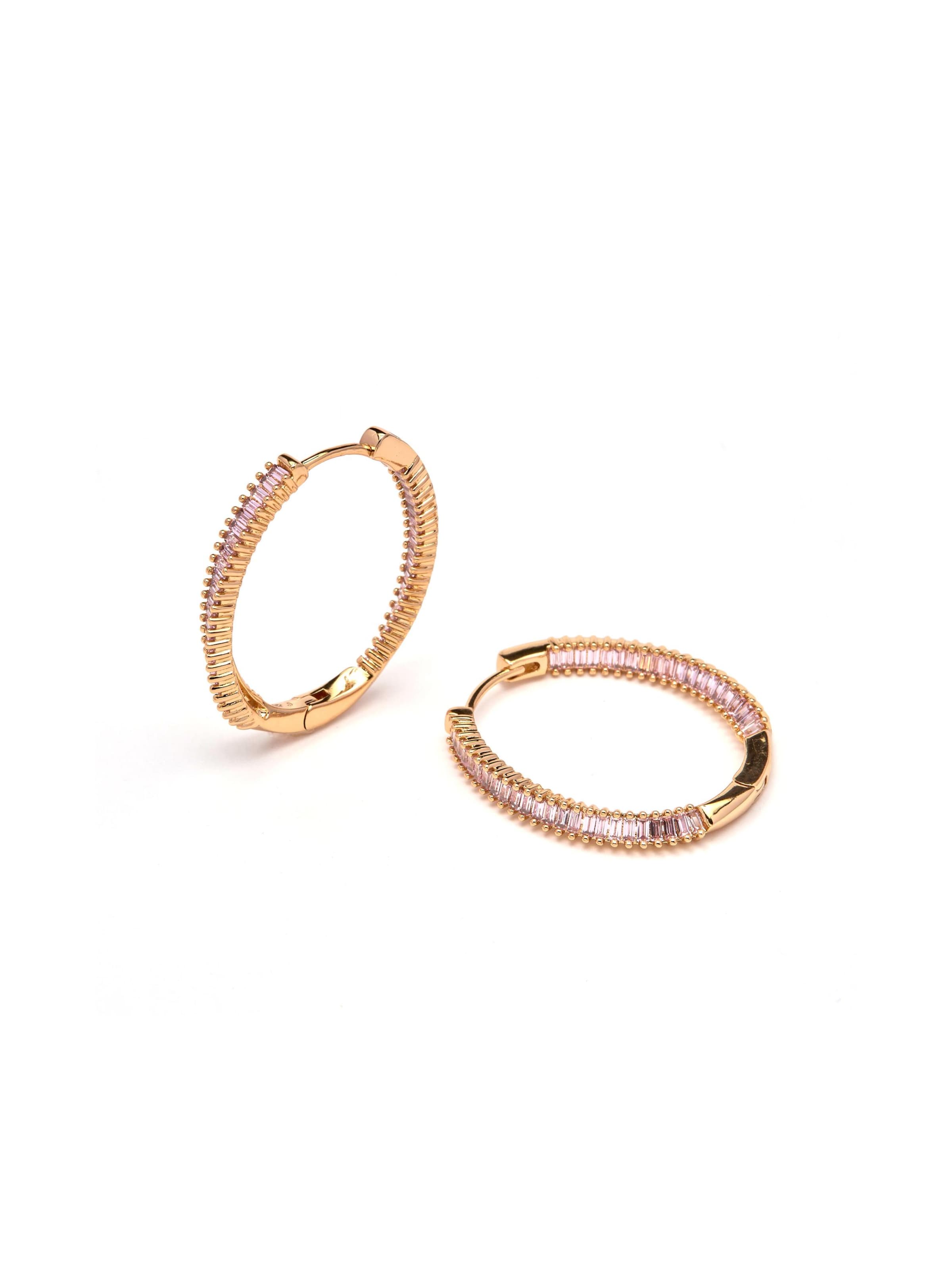 Luxenter Earrings 'Thaljo' in Gold