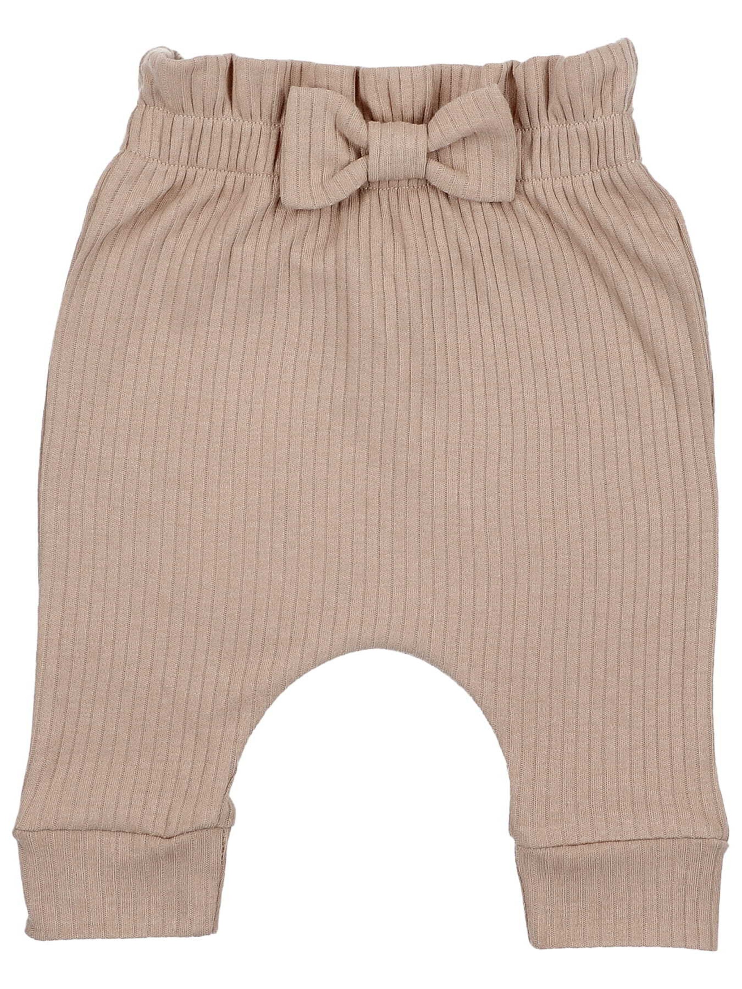 Lagarto Verde Tapered Broek in Beige: voorkant