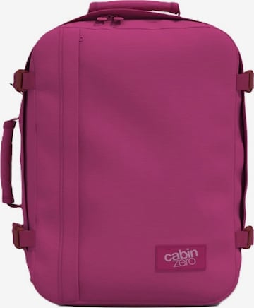 cabin zer Rucksack 'Zaino' in Pink: Vorderseite