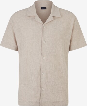JOOP! Regular fit Button Up Shirt 'Tate' in Beige: front