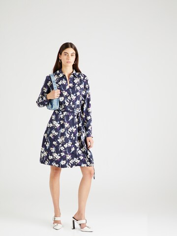Rochie tip bluză de la GANT pe albastru