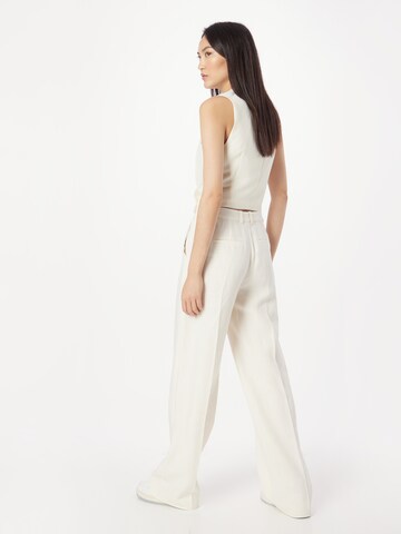 DRYKORN Wide leg Pants 'Desk' in White