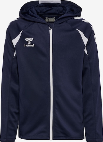 Hummel Sports sweat jacket 'Core 2.0' in Blue: front