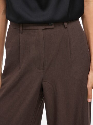 VILA Loosefit Hose 'VISiffe' in Braun