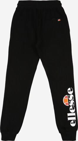 ELLESSE Tapered Pants 'Colino' in Black