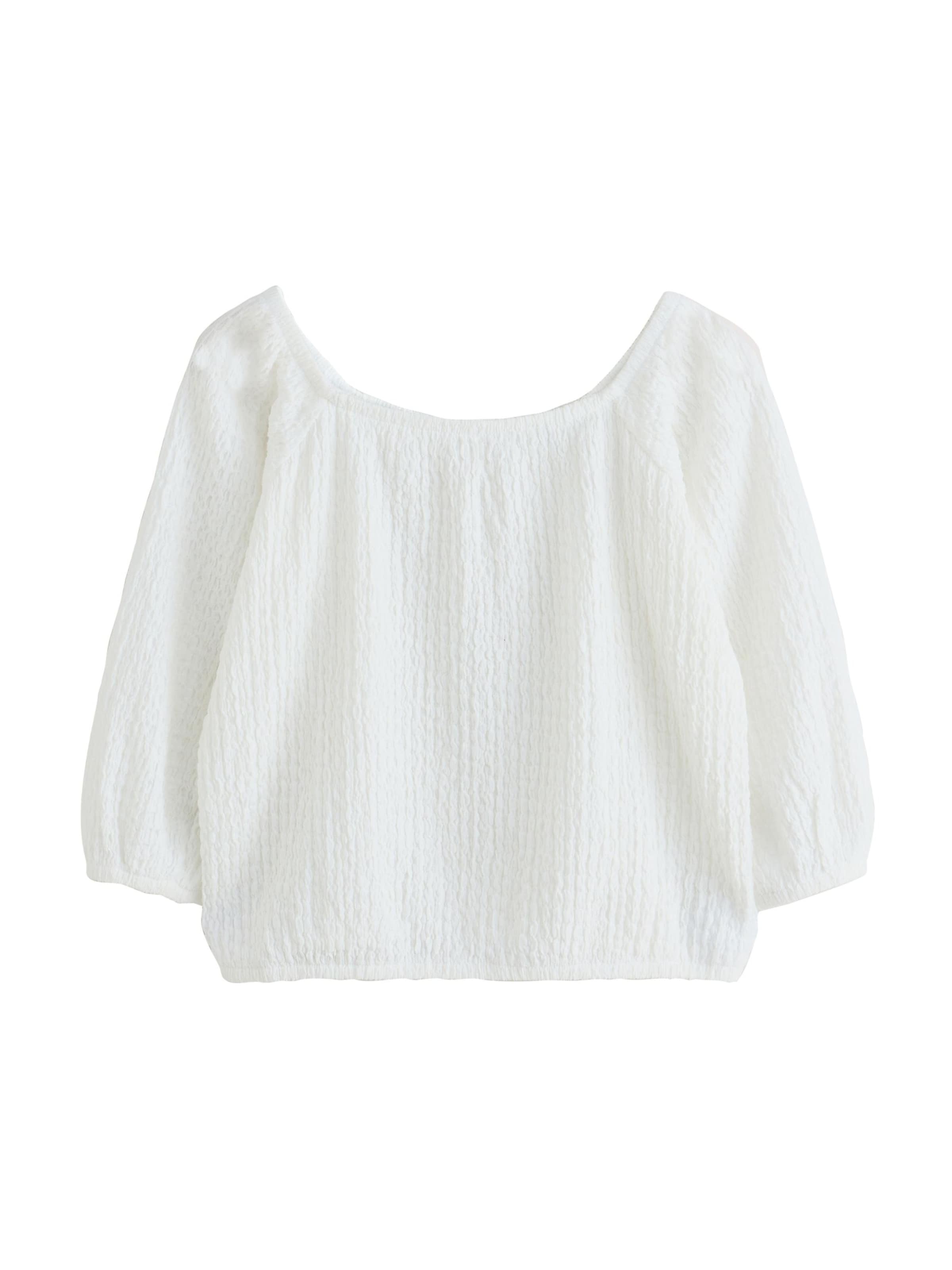 Next - Camiseta en blanco: frente