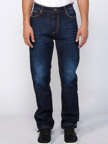 KOROSHI Regular Jeans in Blauw: voorkant