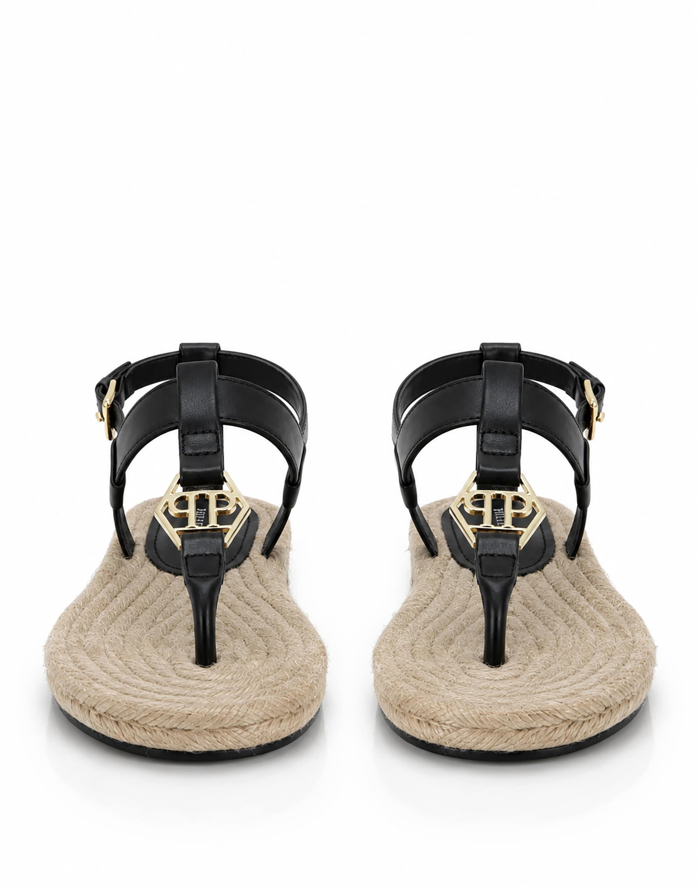 Sandalo di Philipp Plein in nero