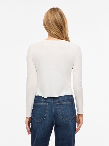 Cardigan 'VIMaggie' VILA en blanc