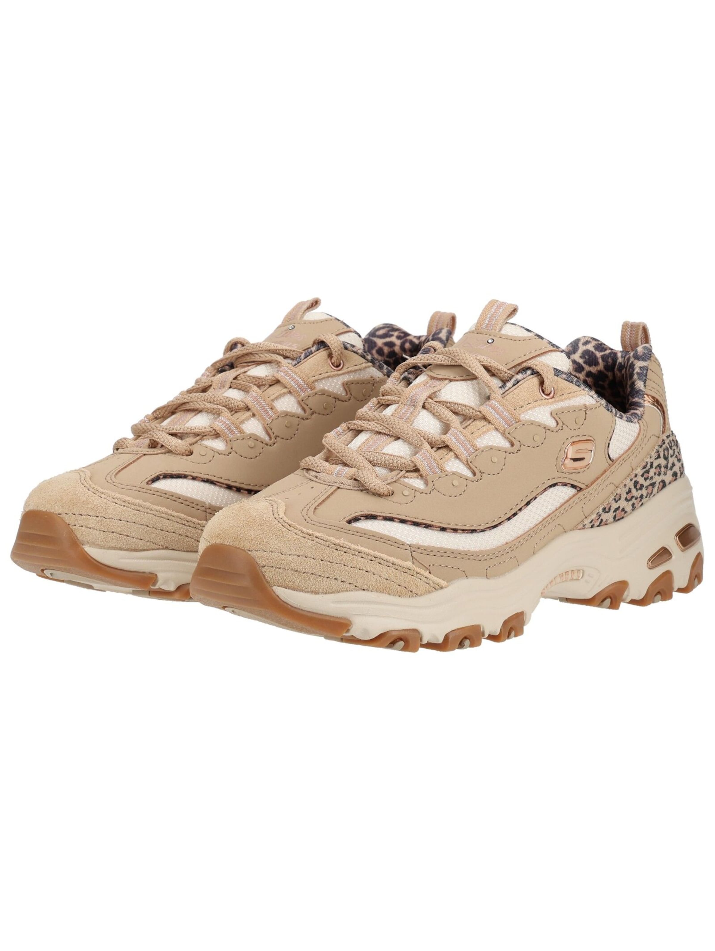 SKECHERS Platform trainers in Beige