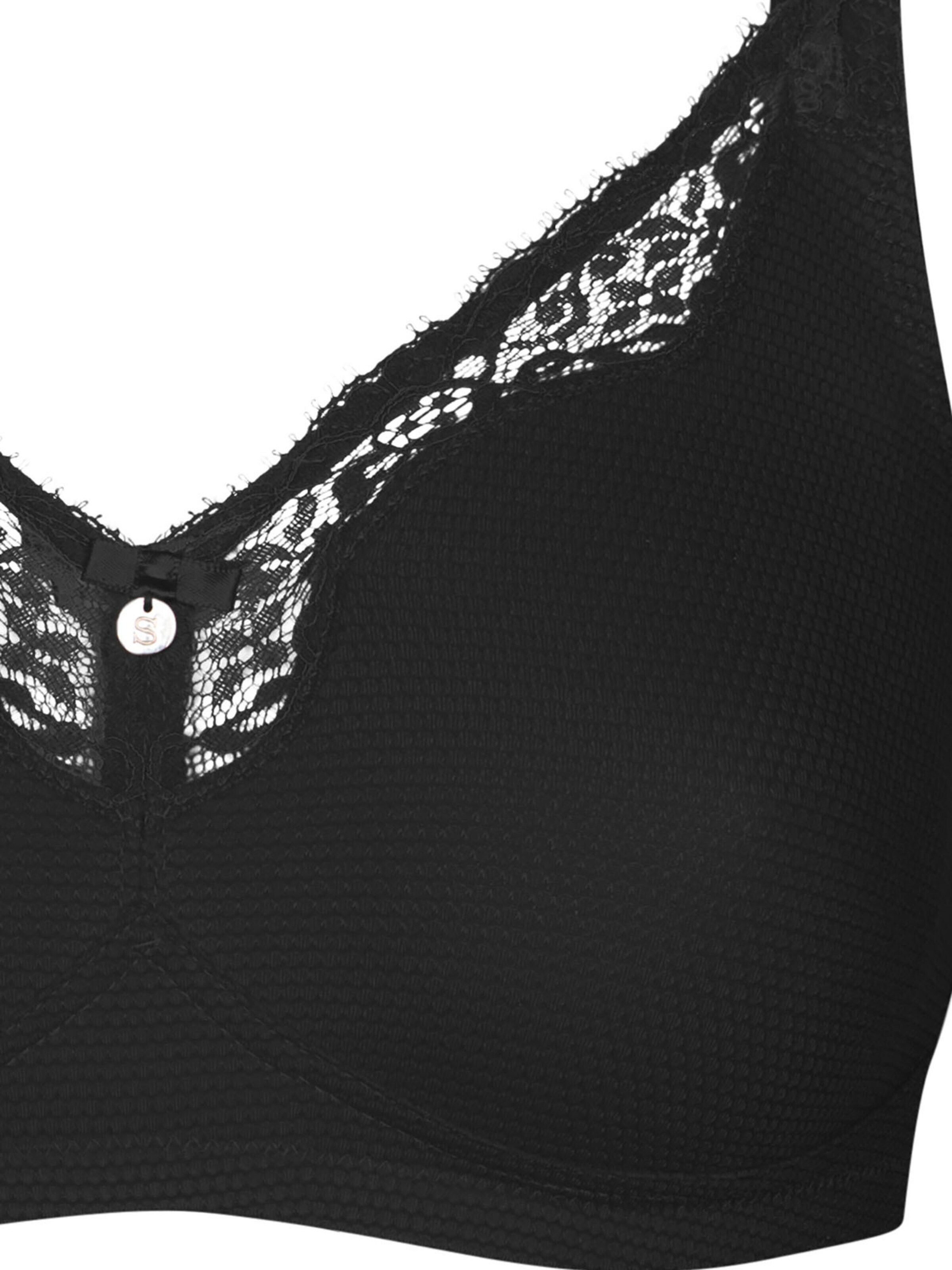 SUSA Classic Bra 'Capri' in Black