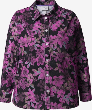 Ulla Popken Blouse in Purple: front