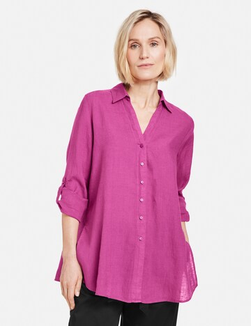 GERRY WEBER Blouse in Lila: voorkant