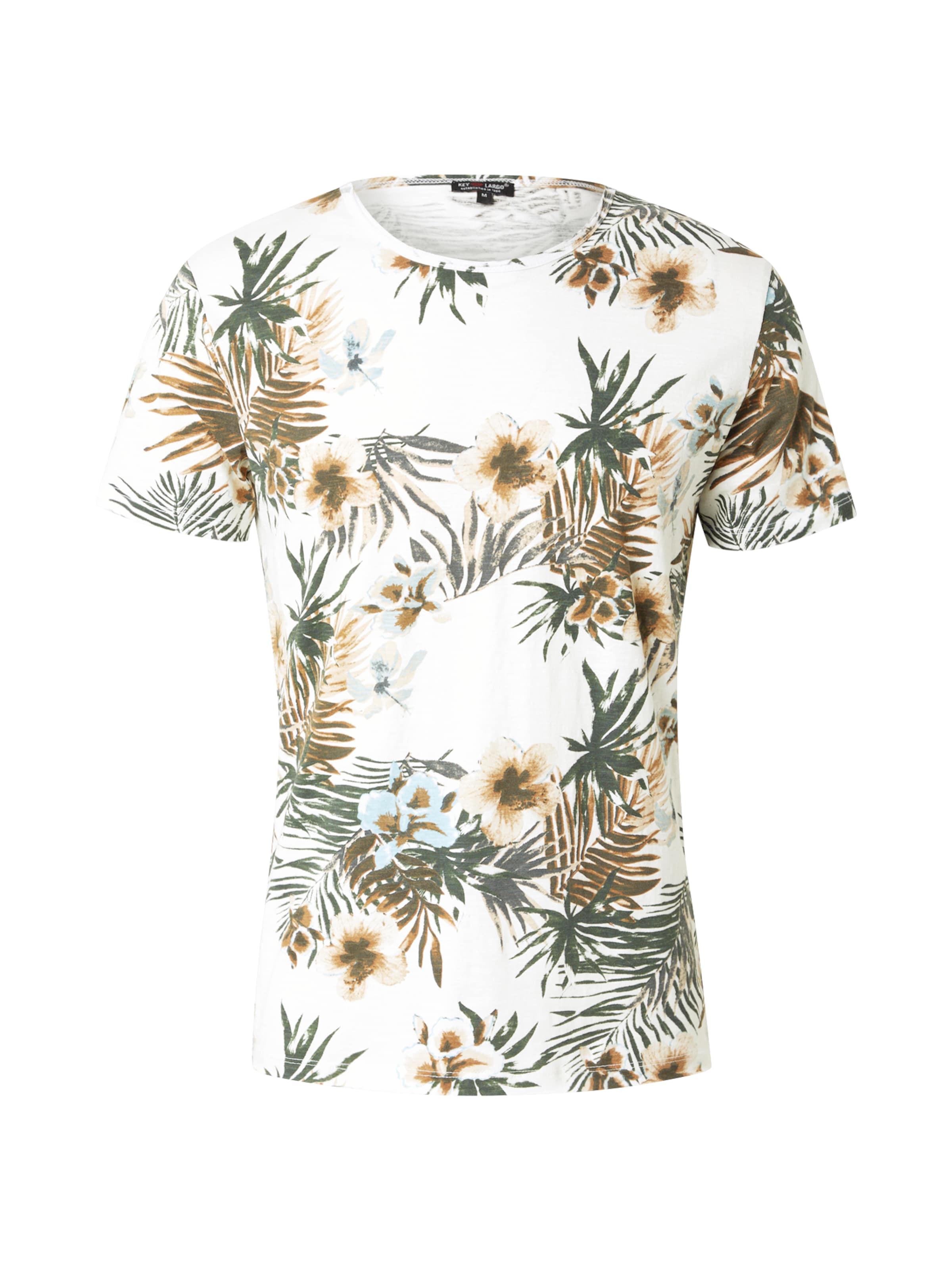 Key Largo Футболка 'PLAYA' в Белый: спереди