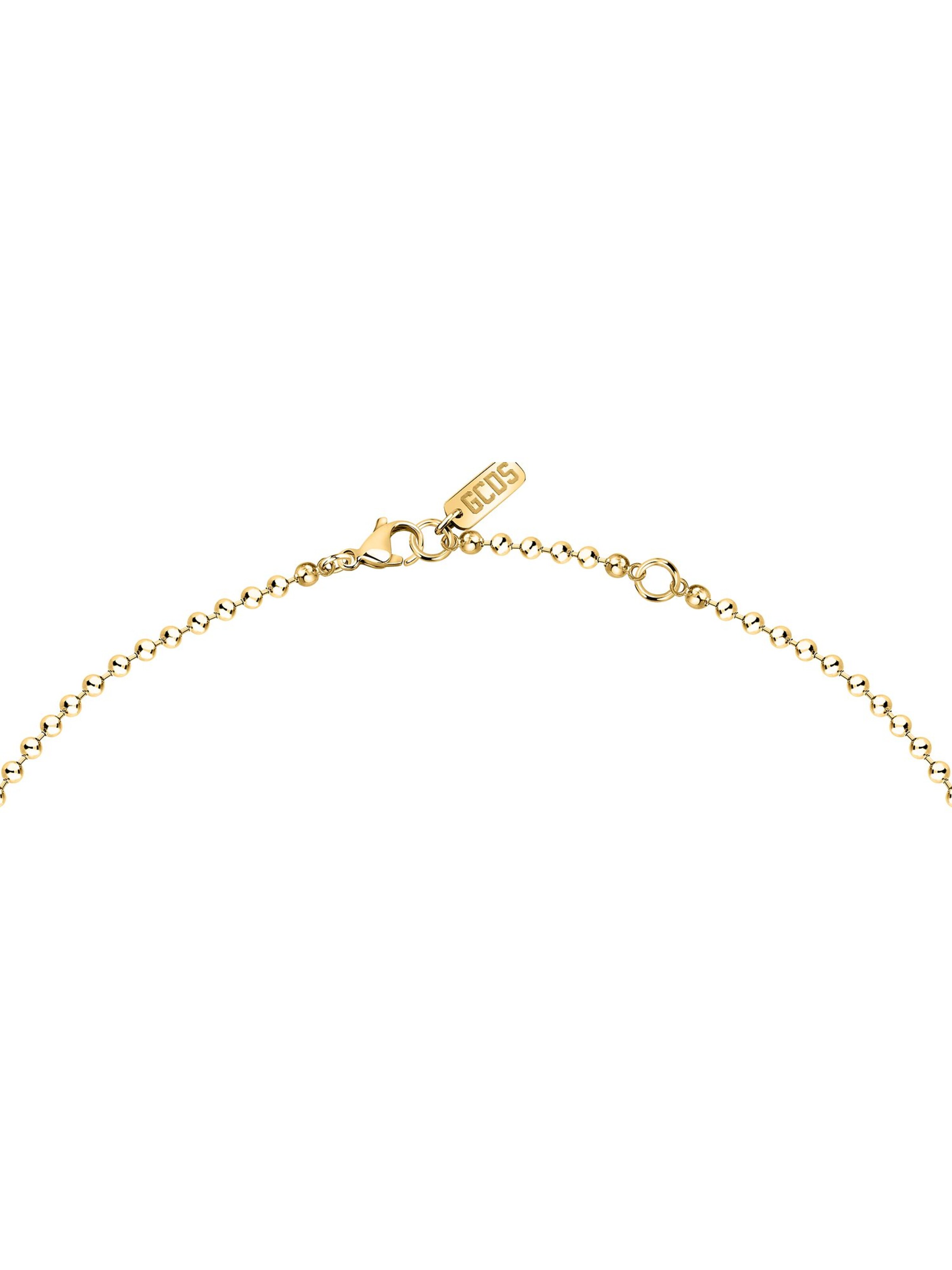 GCDS Necklace in Yellow