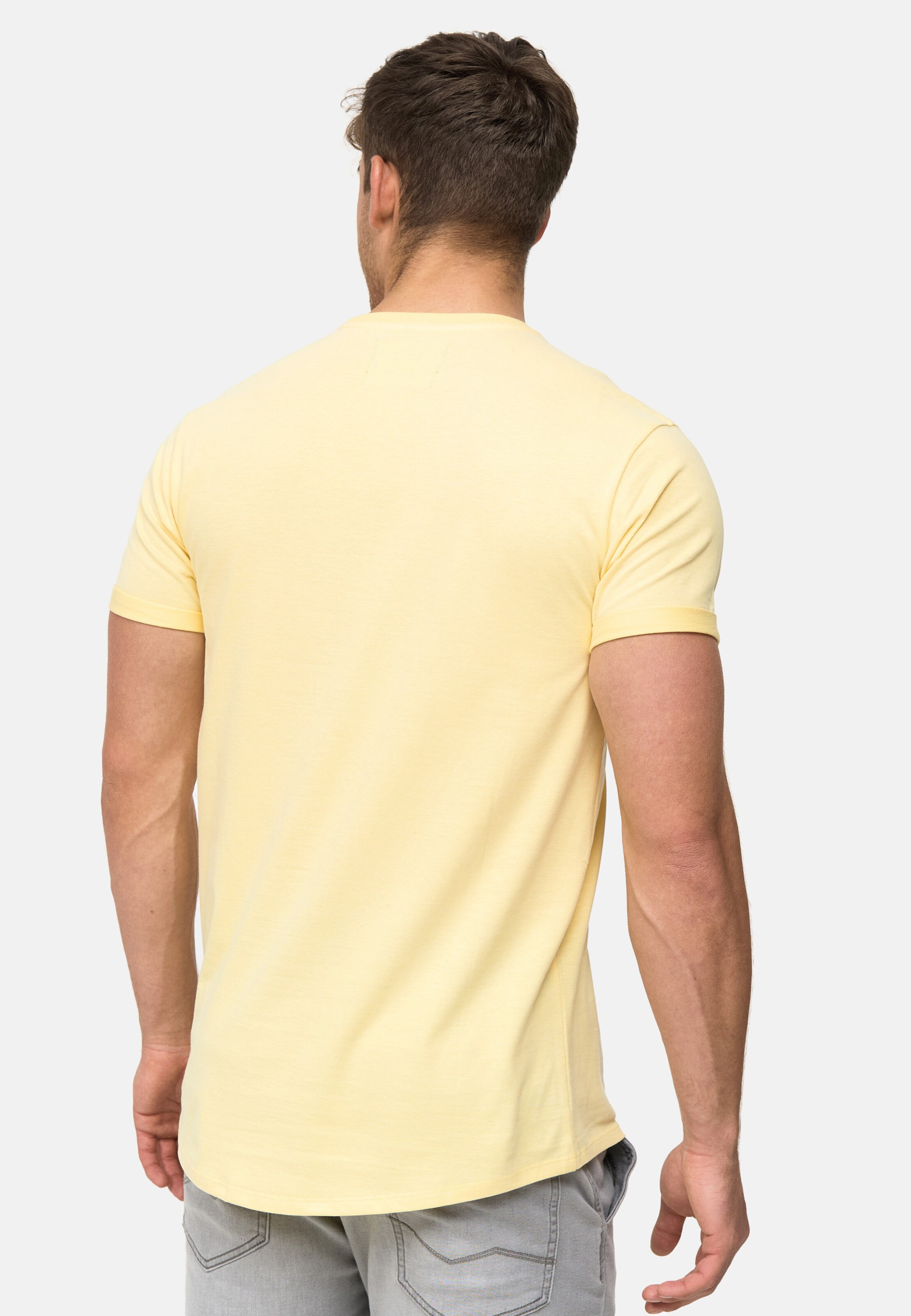 Männer Shirts INDICODE JEANS Shirt ' Kloge ' in Gelb - VE94358