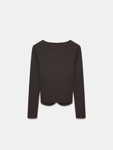 T-shirt Dilvin en marron