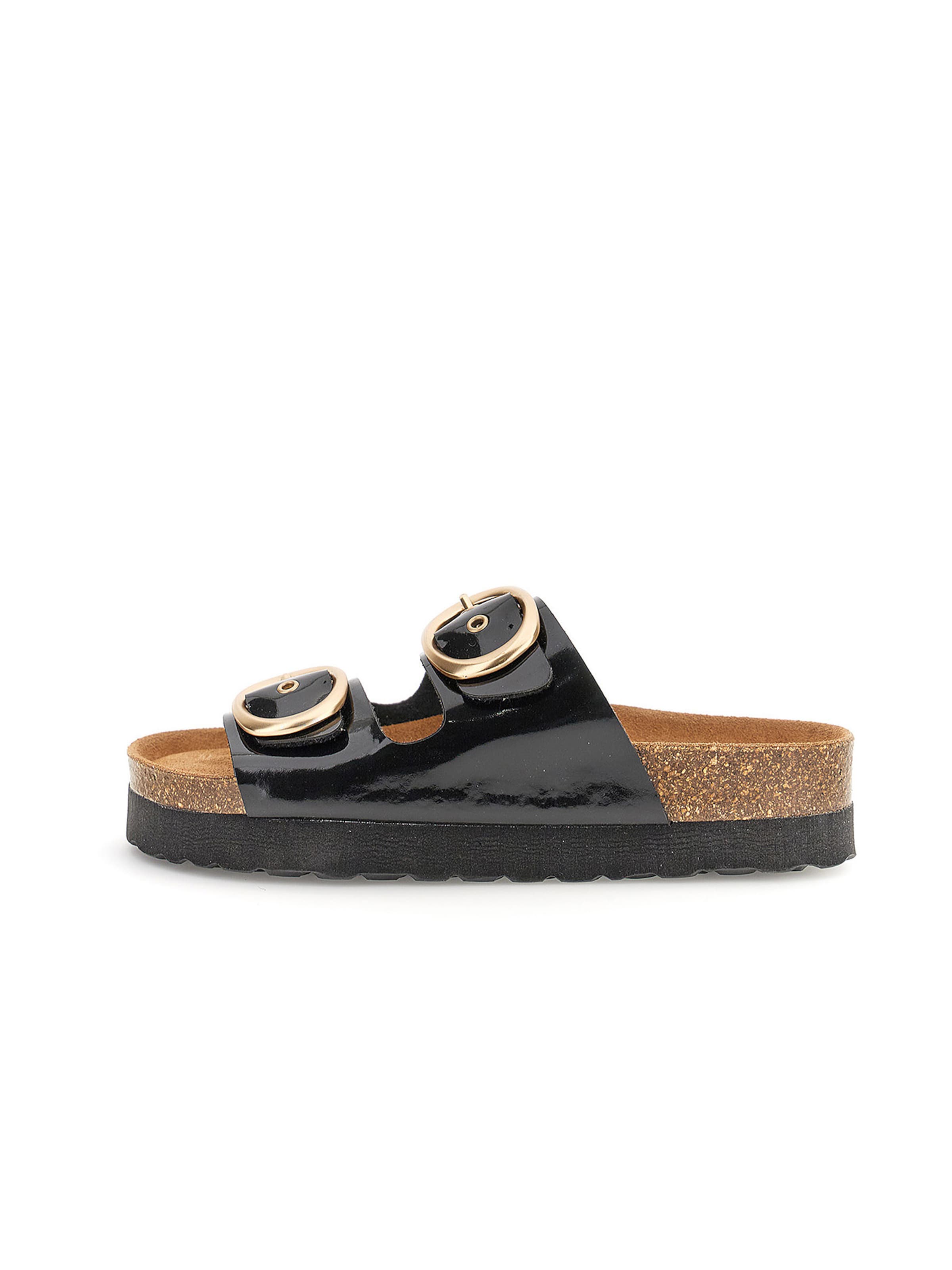 Zoccoletto di CAFè NOIR in nero: frontale