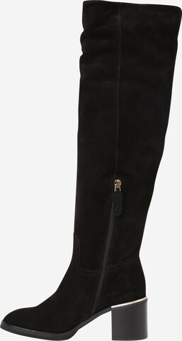 TOMMY HILFIGER - Botas sobre la rodilla en negro