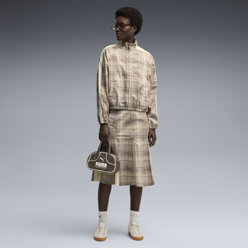PUMA Between-Season Jacket 'T7 Tartan' in Beige