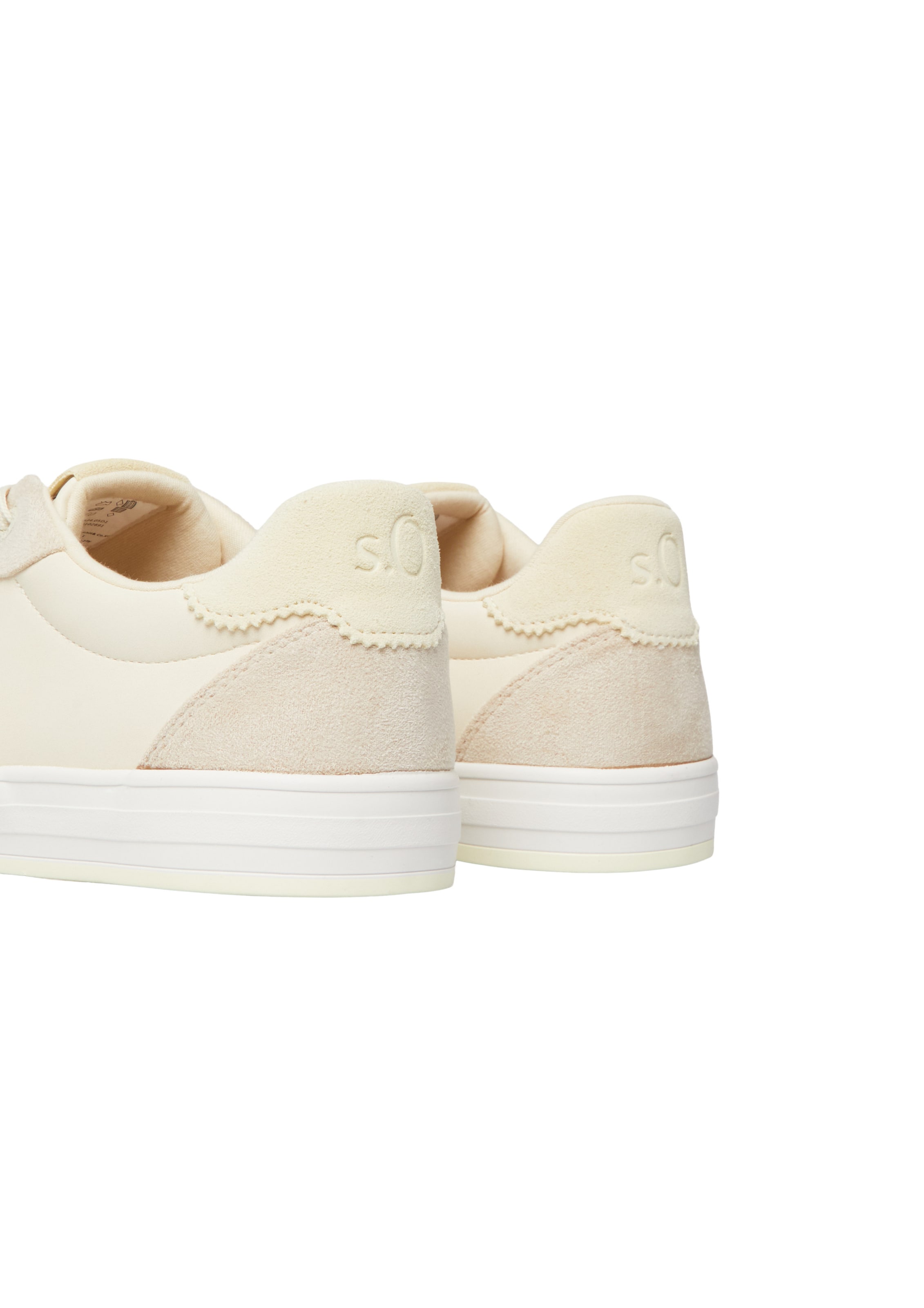 s.Oliver Platform trainers in Beige