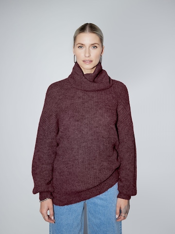 LeGer by Lena Gercke Oversized trui 'Juna' in Lila: voorkant