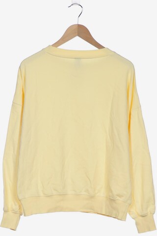 Gina Tricot Sweatshirt & Zip-Up Hoodie in S in Yellow