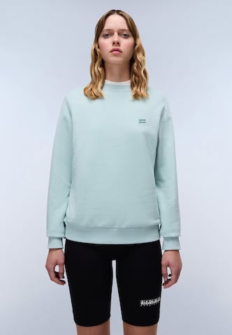 NAPAPIJRI Sweatshirt 'B-Nina' in Blue: front