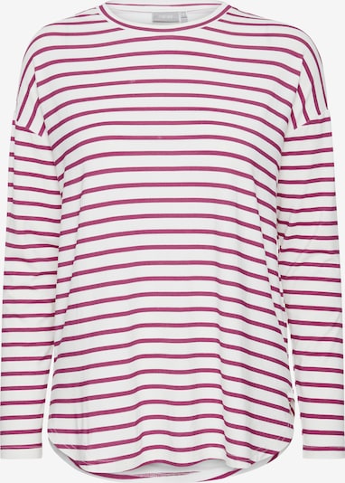 Fransa Shirt 'Fremfloral' in magenta / weiß, Produktansicht
