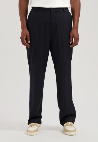 Dstrezzed Loose fit Trousers with creases 'Odin' in Blue: front