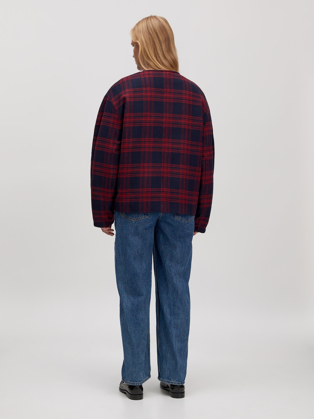 EDITED Giacca di mezza stagione 'Aino Wool' navy