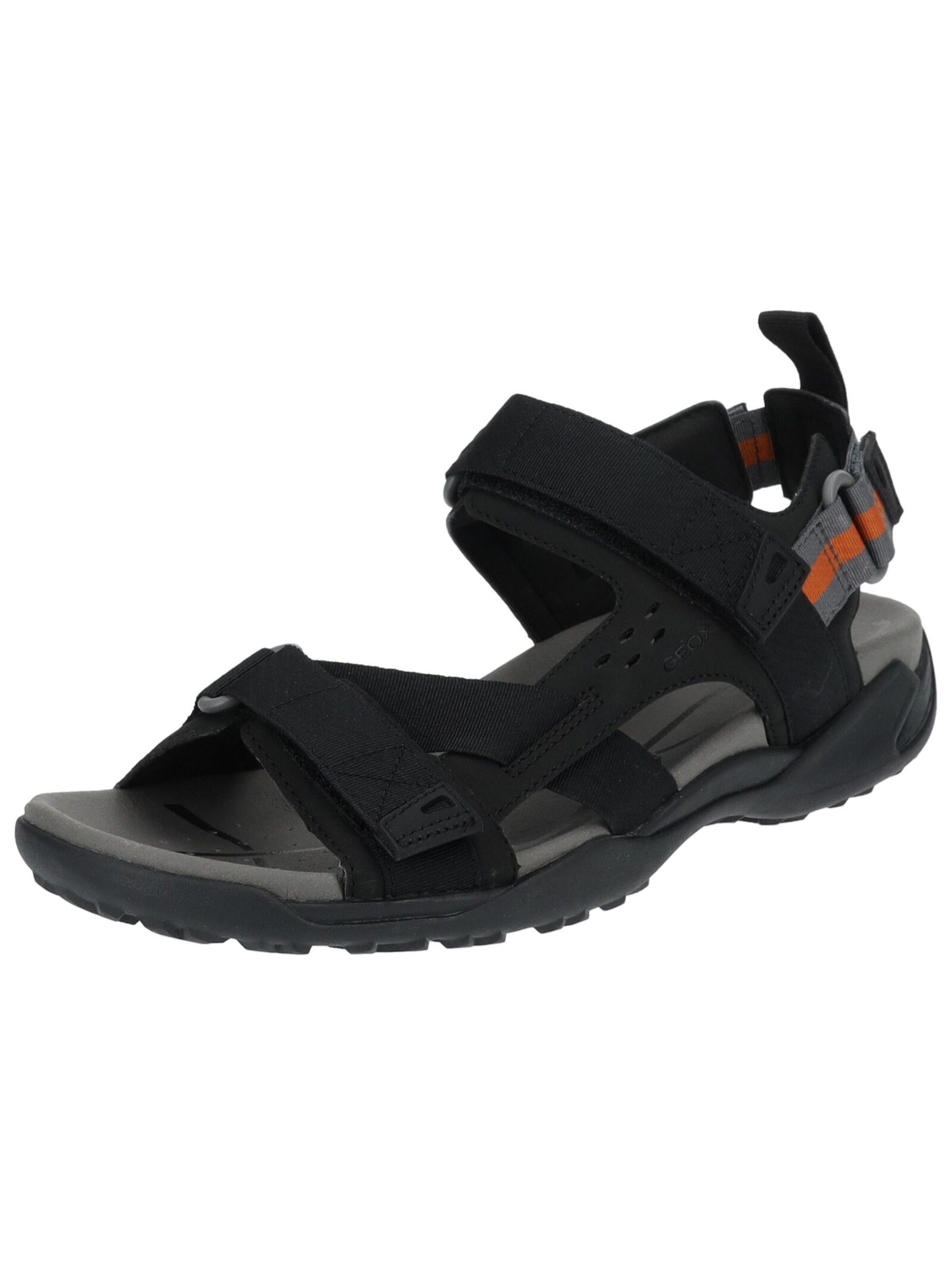 GEOX Sandalen in Zwart: voorkant
