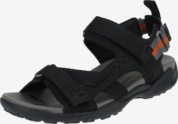 GEOX Sandals in Black: front