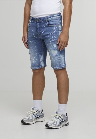 2Y Premium Regular Shorts 'Sylva' in Blau