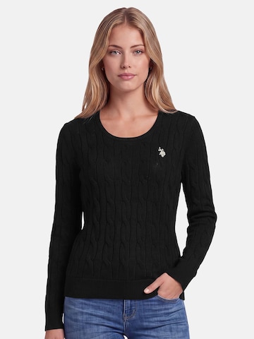 U.S. POLO ASSN. Sweater in Black: front