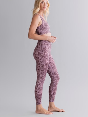 Skinny Leggings 'Cropped' Hey Honey en rose
