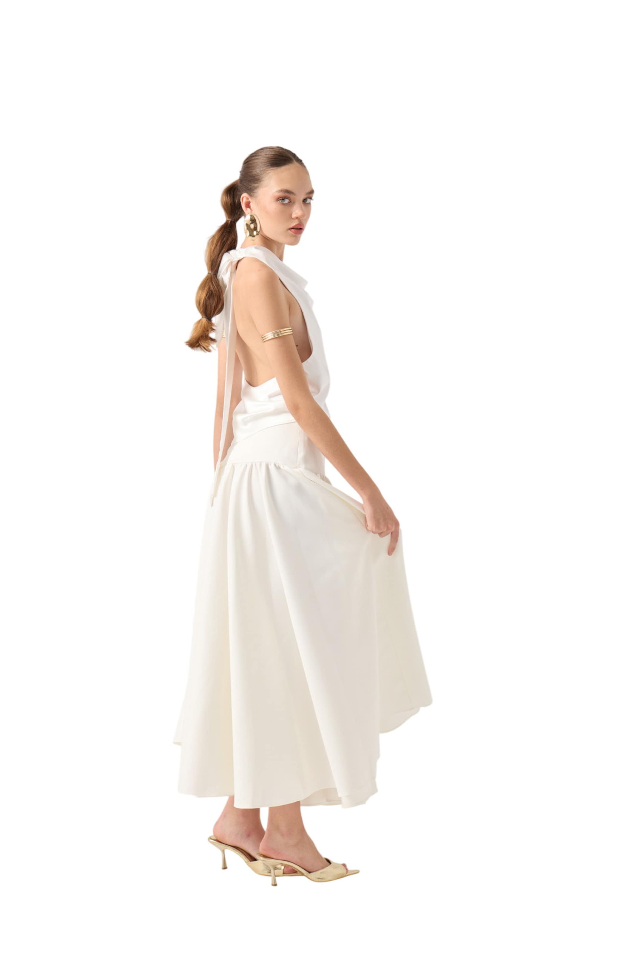 Jupe HOLLY LOLLY en blanc