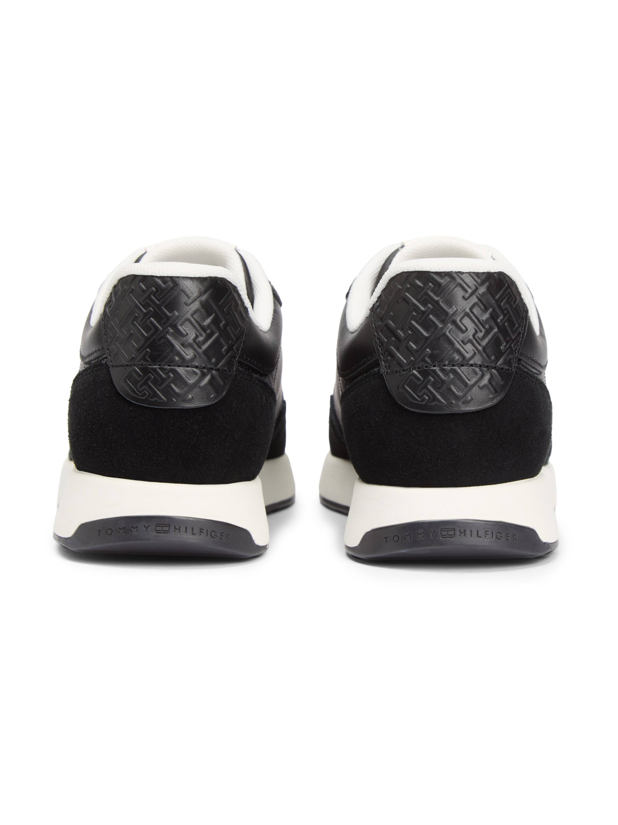 TOMMY HILFIGER Trampki niskie w kolorze czarny