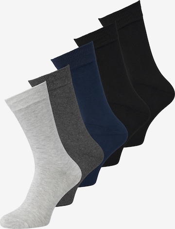 Chaussettes JACK & JONES en bleu : devant