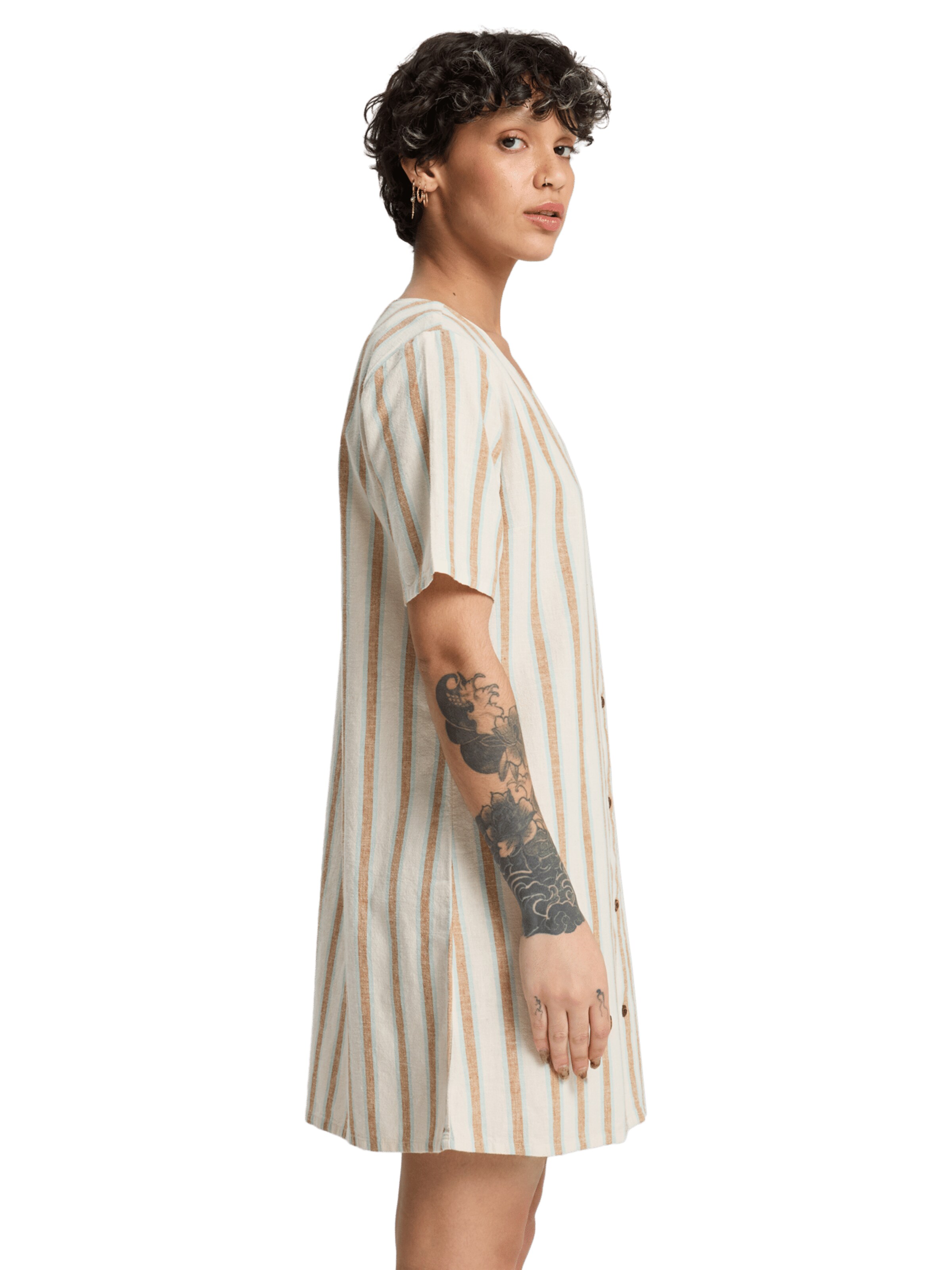 QUIKSILVER Kleid in Beige