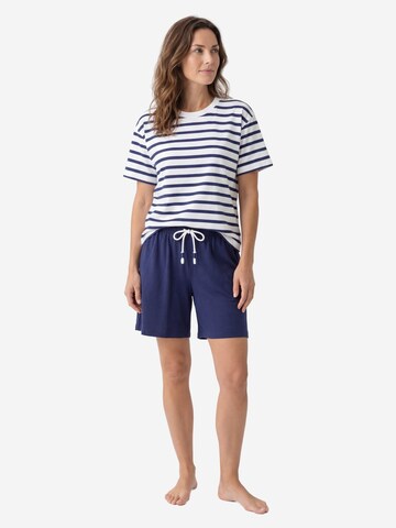 Mey Pyjama 'Solid Love'‌‌‌‌‌‌‌‌‌‌ in Blau