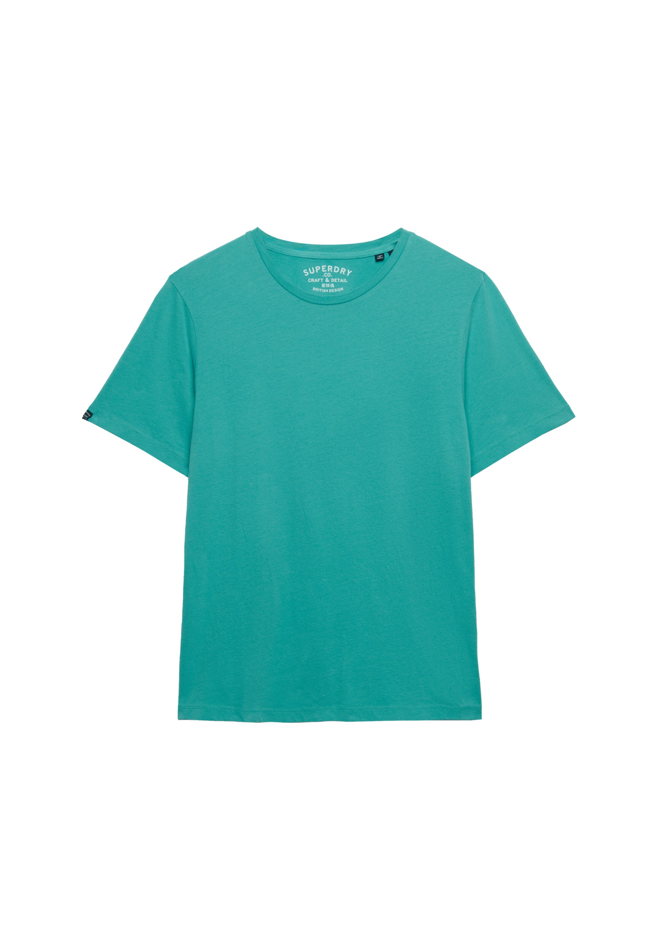 Superdry & Co T-Shirt 'Classic Essential' in Grün: Vorderseite