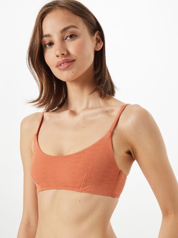 ETAM Bralette Bikini Top 'BEAUTY' in Orange: front