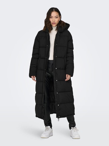 Cappotto invernale 'Ann' di ONLY in nero: frontale