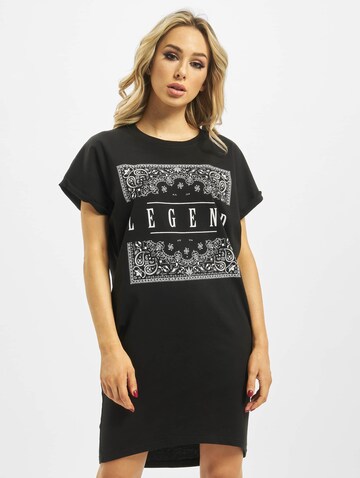 Dangerous DNGRS Jurk 'Legend' in Zwart: voorkant