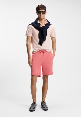 BOSS Regular Pants 'Sewalk' in Pink